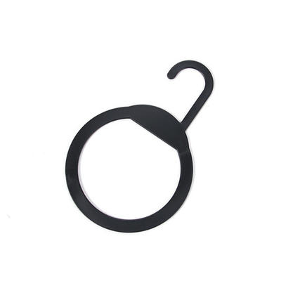 μαύρος στρογγυλός κρεμώντας διοργανωτής μαντίλι 16.5x13cm 7.5g για το κατάστημα ιματισμού