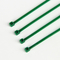 ODM πράσινοι σύντομοι μόνοι δεσμοί 2.5mmx100mm καλωδίων κλειδώματος νάυλον